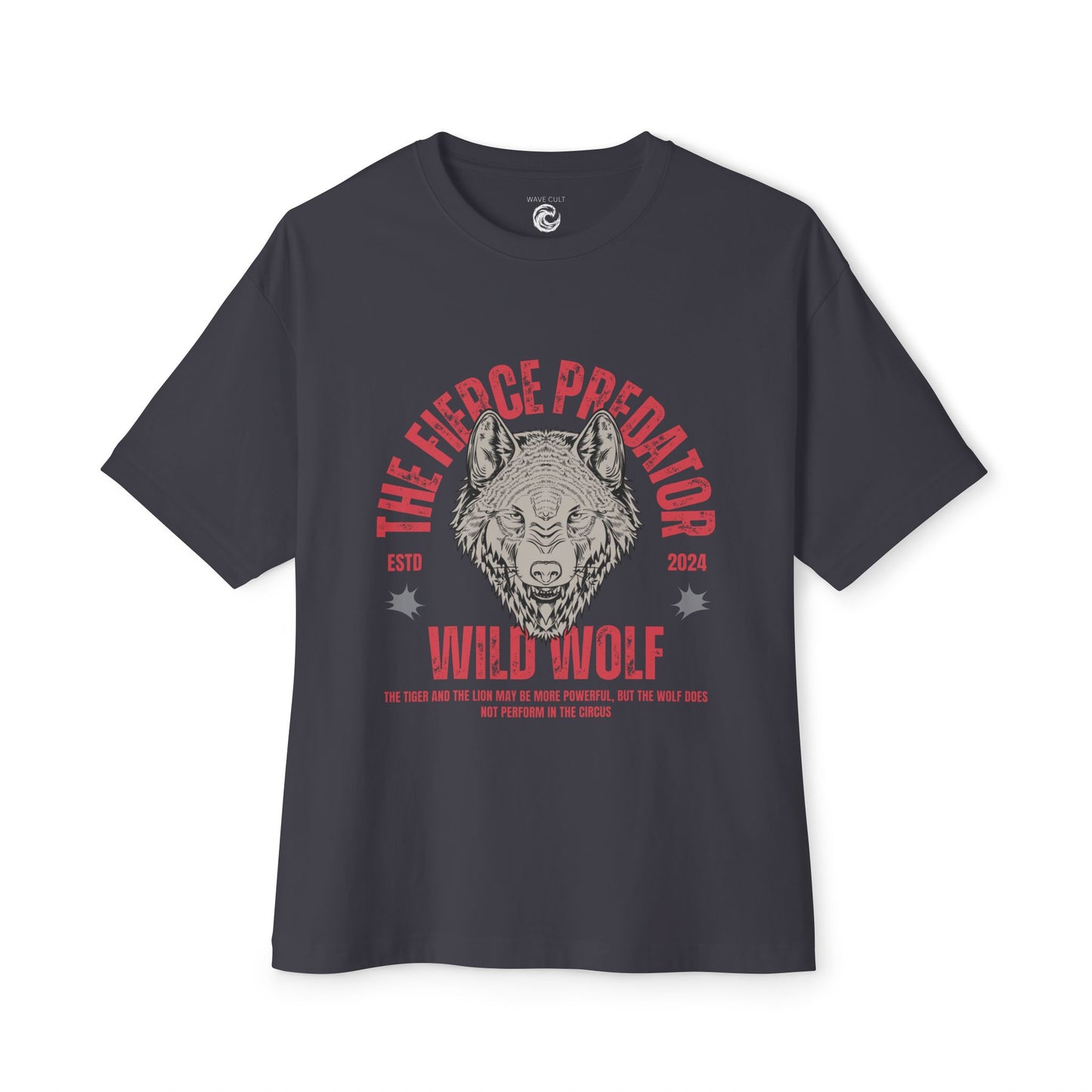 Wild Wolf Tee — 'The Fierce Predator' Graphic T-Shirt