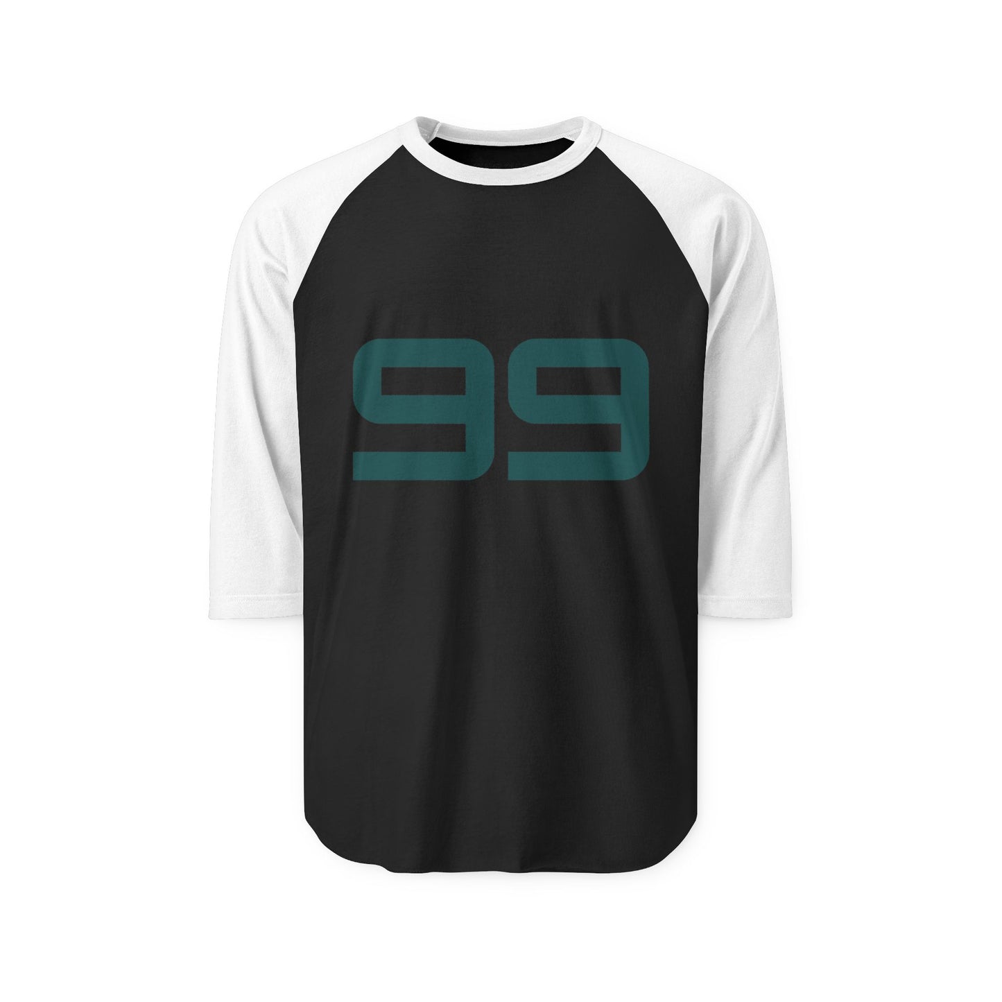 99 Retro Raglan Shirt — Vintage Athletic Number Tee
