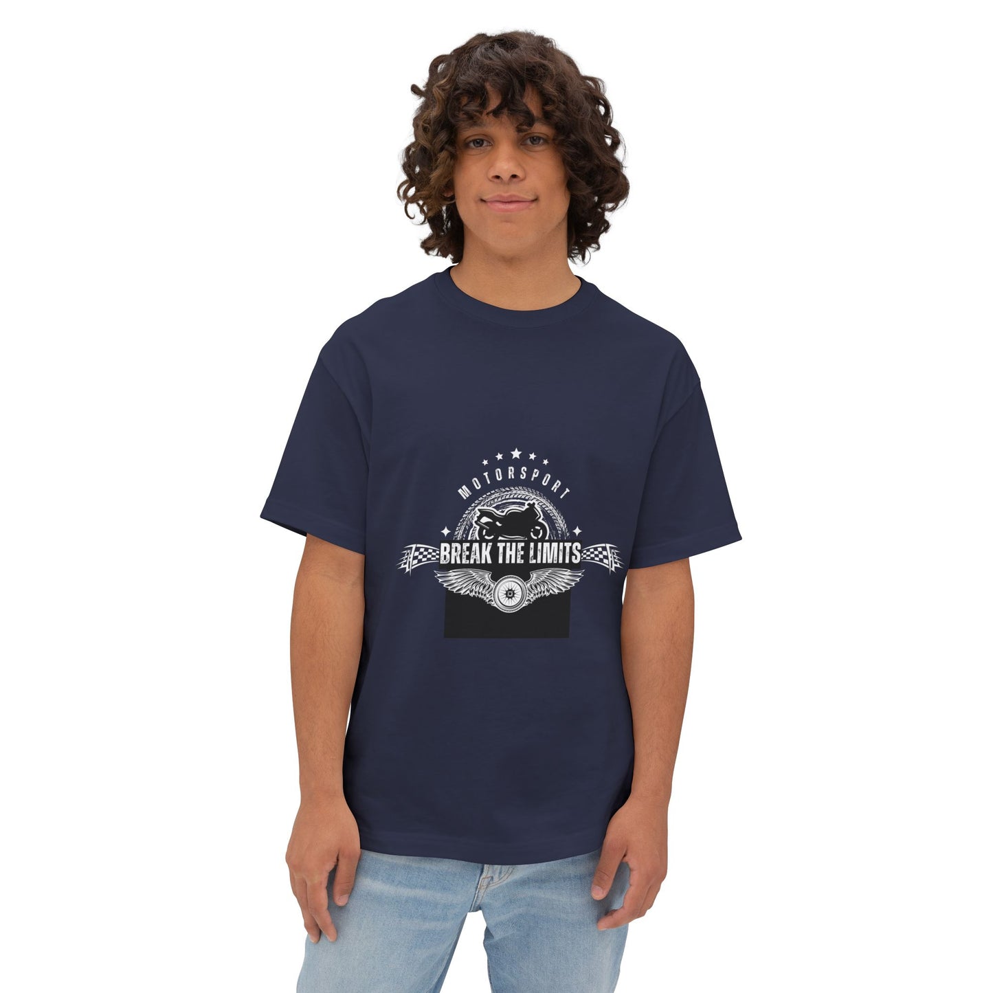 Motorsport 'Break The Limits' Boxy Tee
