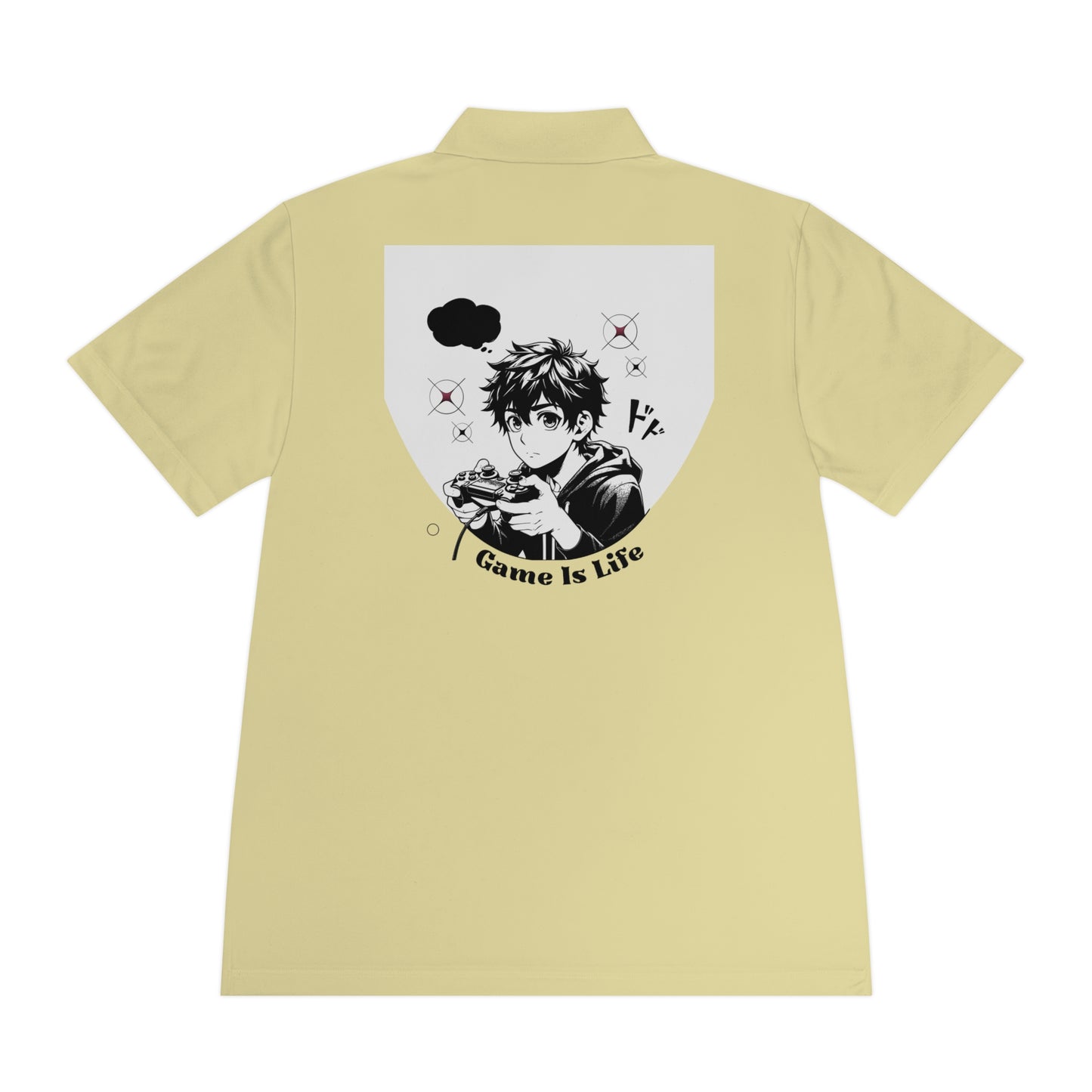 Polo: 'Game Is Life' Gamer Graphic Sport Polo