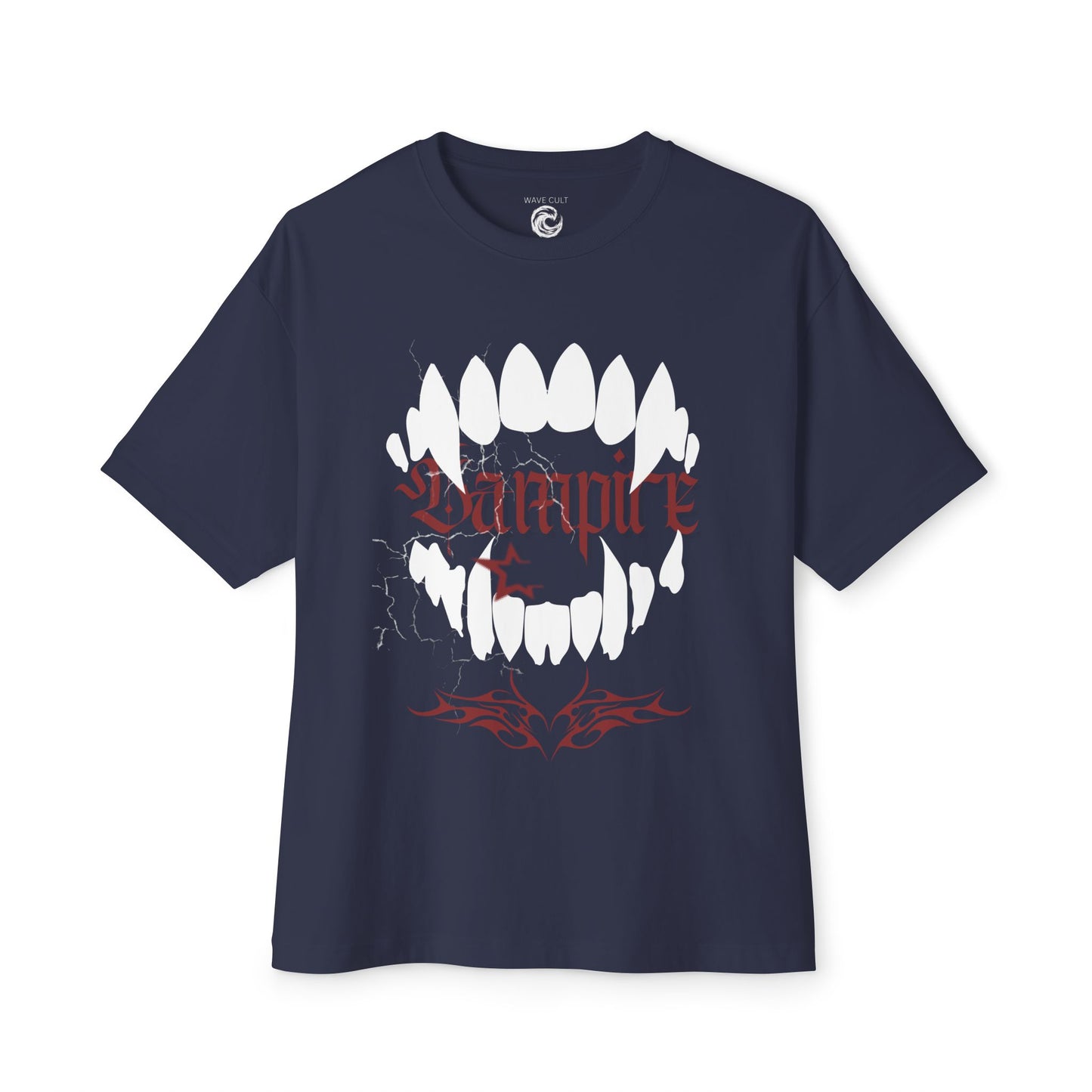 Vampire Fangs Graphic Tee — Gothic Horror Vampire Shirt