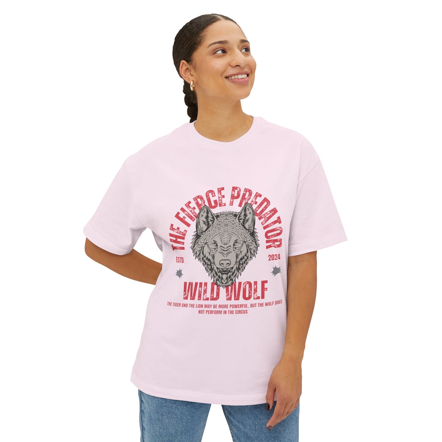 Wild Wolf Tee — 'The Fierce Predator' Graphic T-Shirt