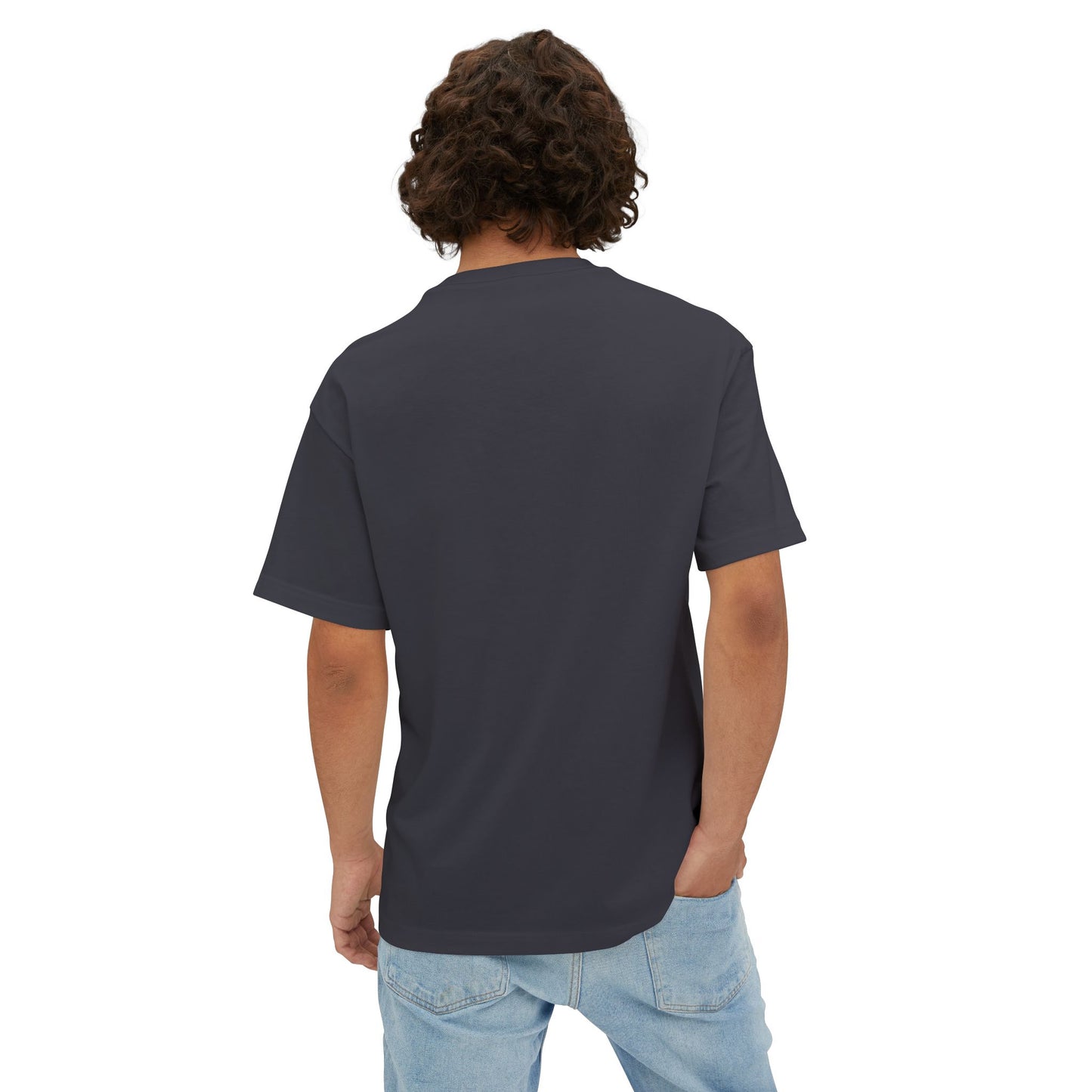 Motivational Tee — "Stay Focused Stay Positive Stay Strong" Oversized Boxy Shirt