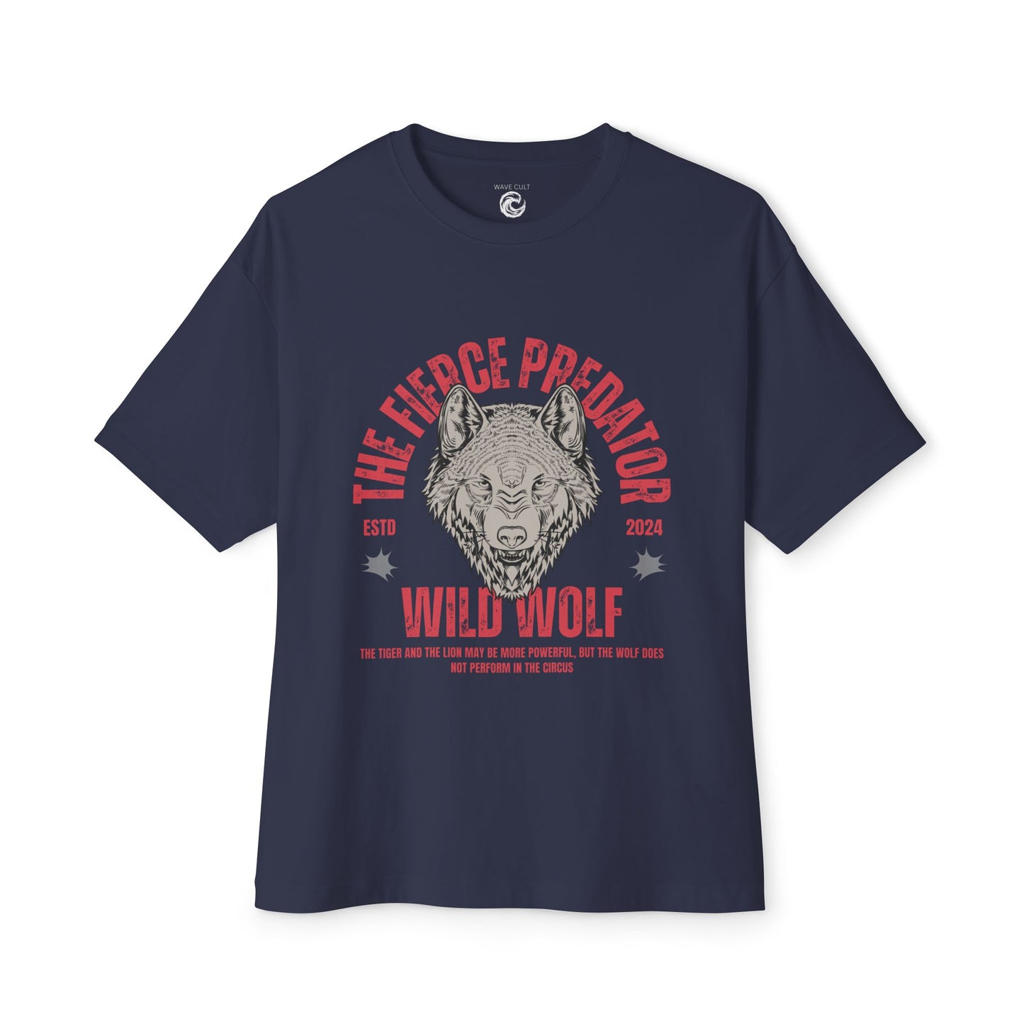 Wild Wolf Tee — 'The Fierce Predator' Graphic T-Shirt