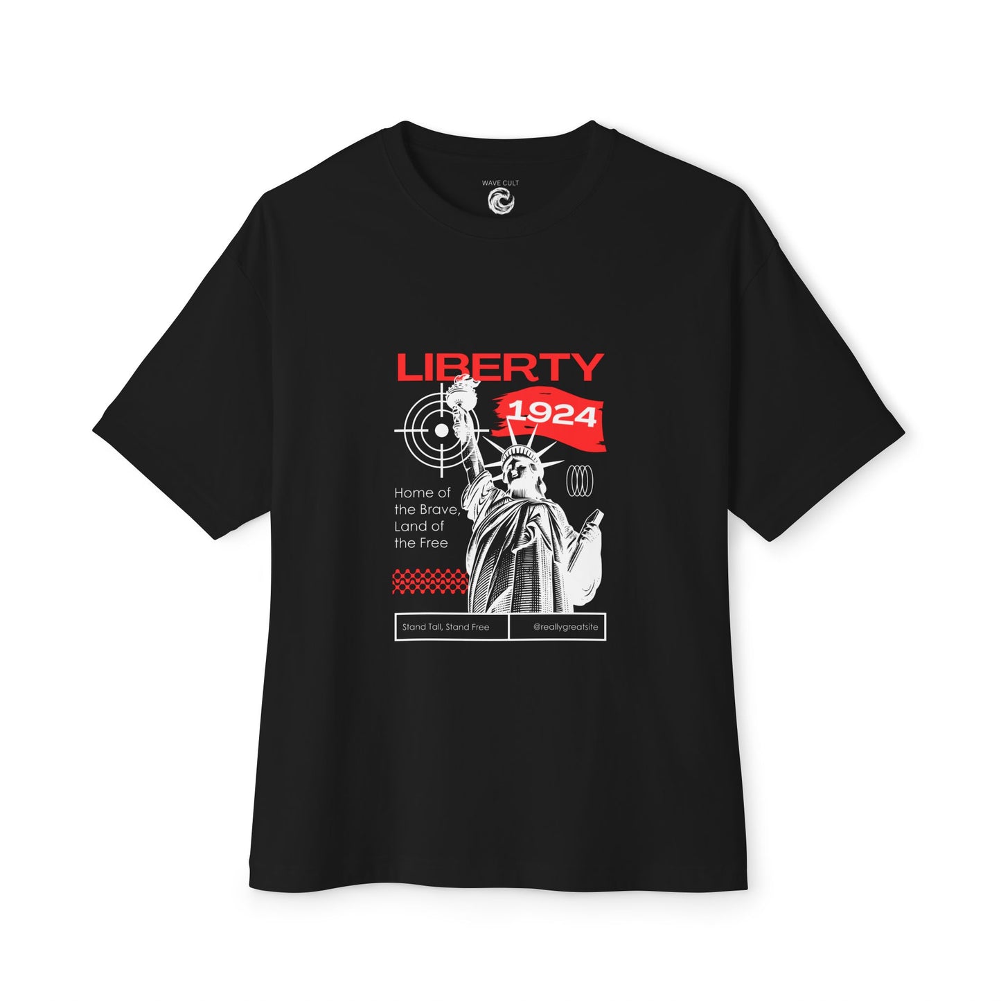 Liberty 1924 Graphic Tee — Statue of Liberty Vintage Urban T‑Shirt