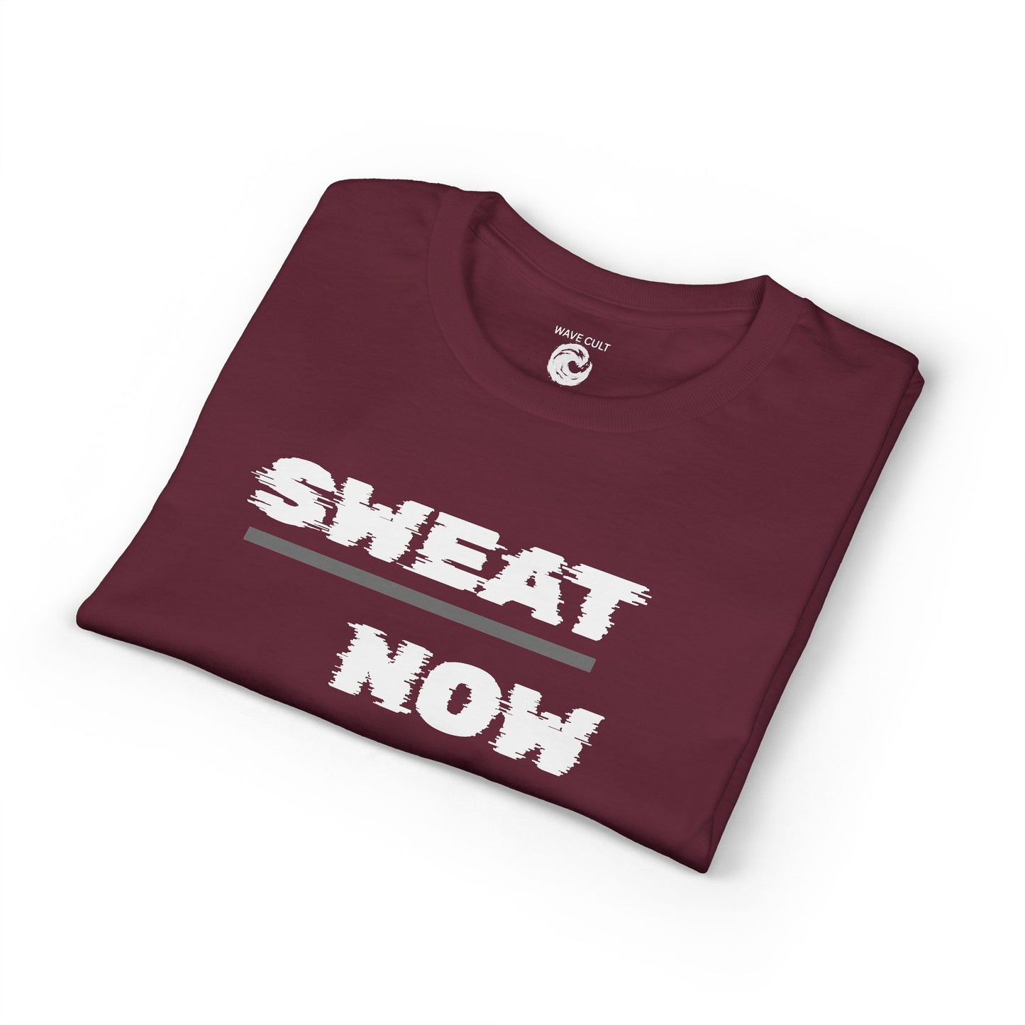 Sweat Now Shine Later T-Shirt – Motivational Gym Tee