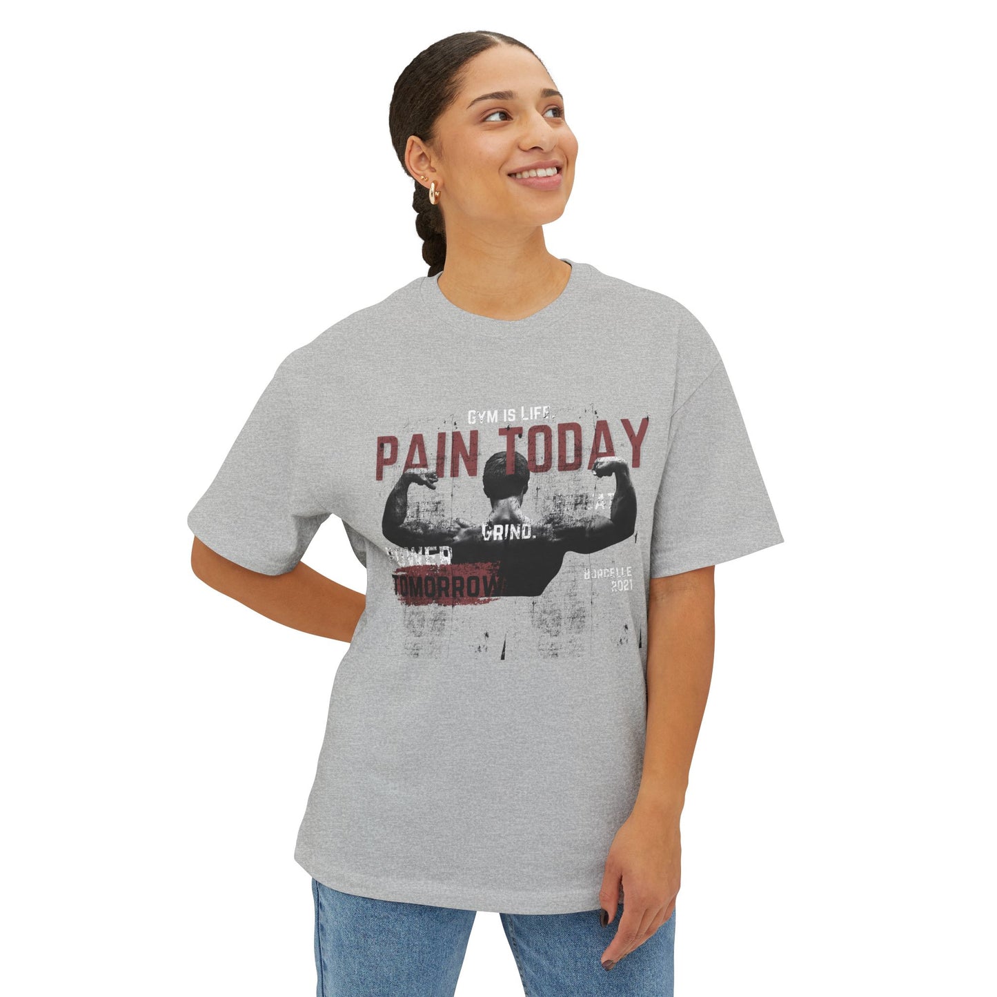 Pain Today Gym Tee — Motivational Workout Shirt