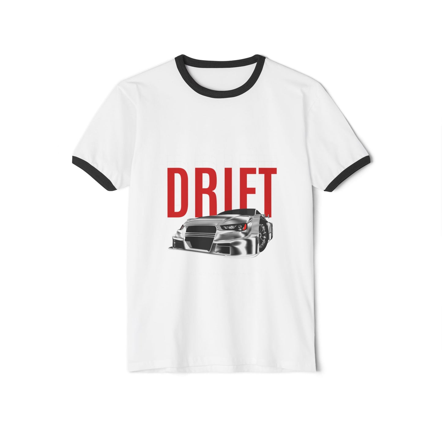 Drift Racing Car Ringer Tee — Vintage Motorsport Drift T‑Shirt
