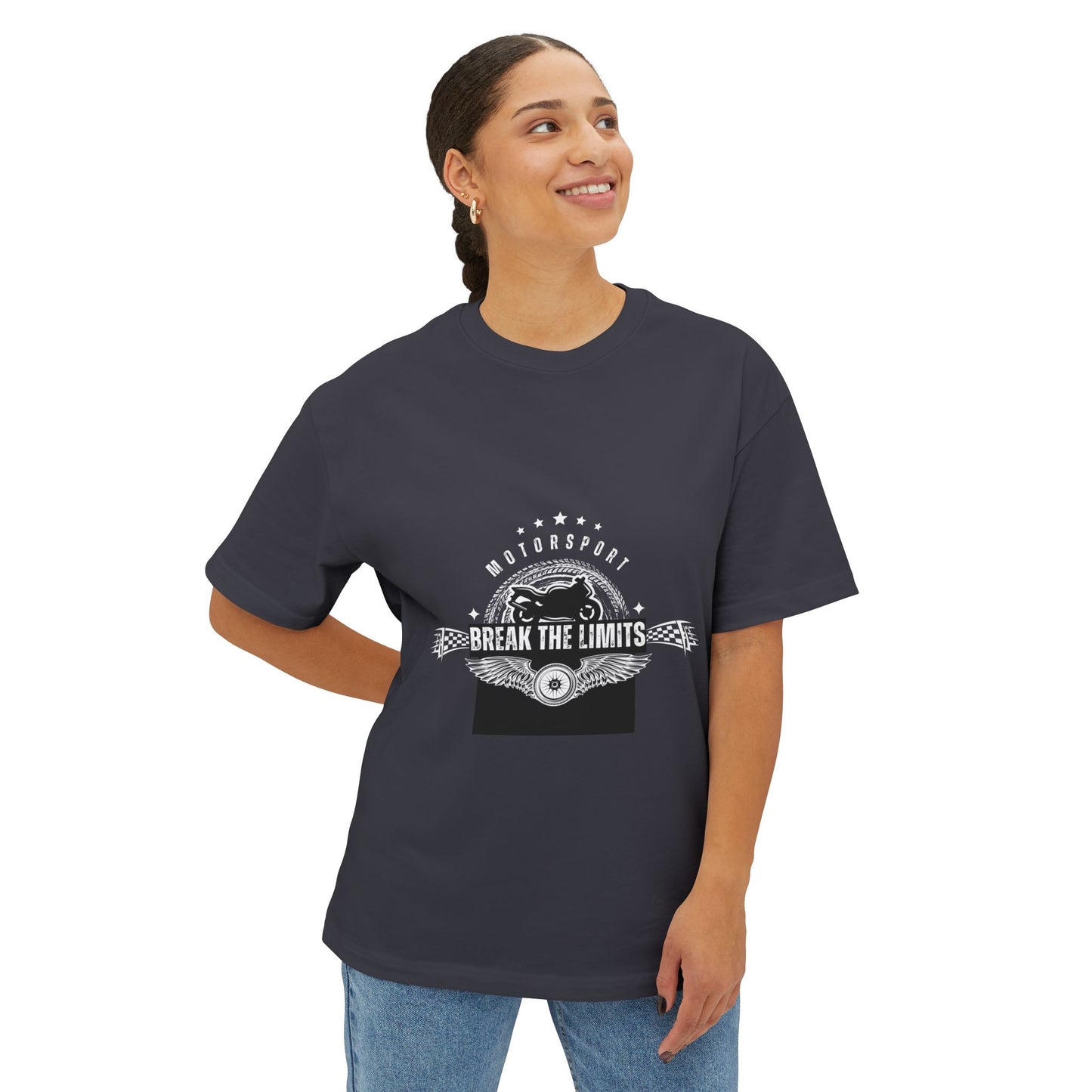 Motorsport 'Break The Limits' Boxy Tee