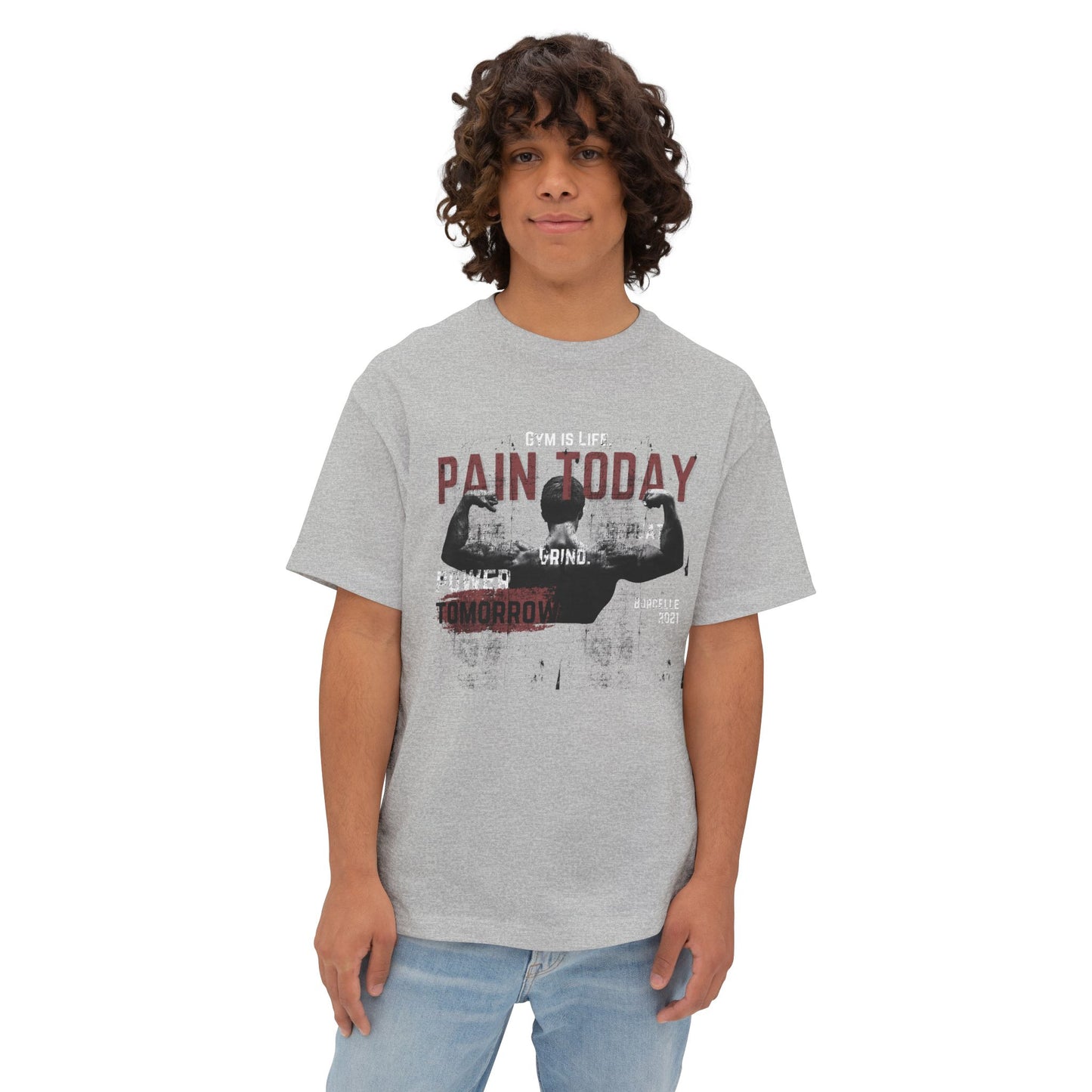 Pain Today Gym Tee — Motivational Workout Shirt