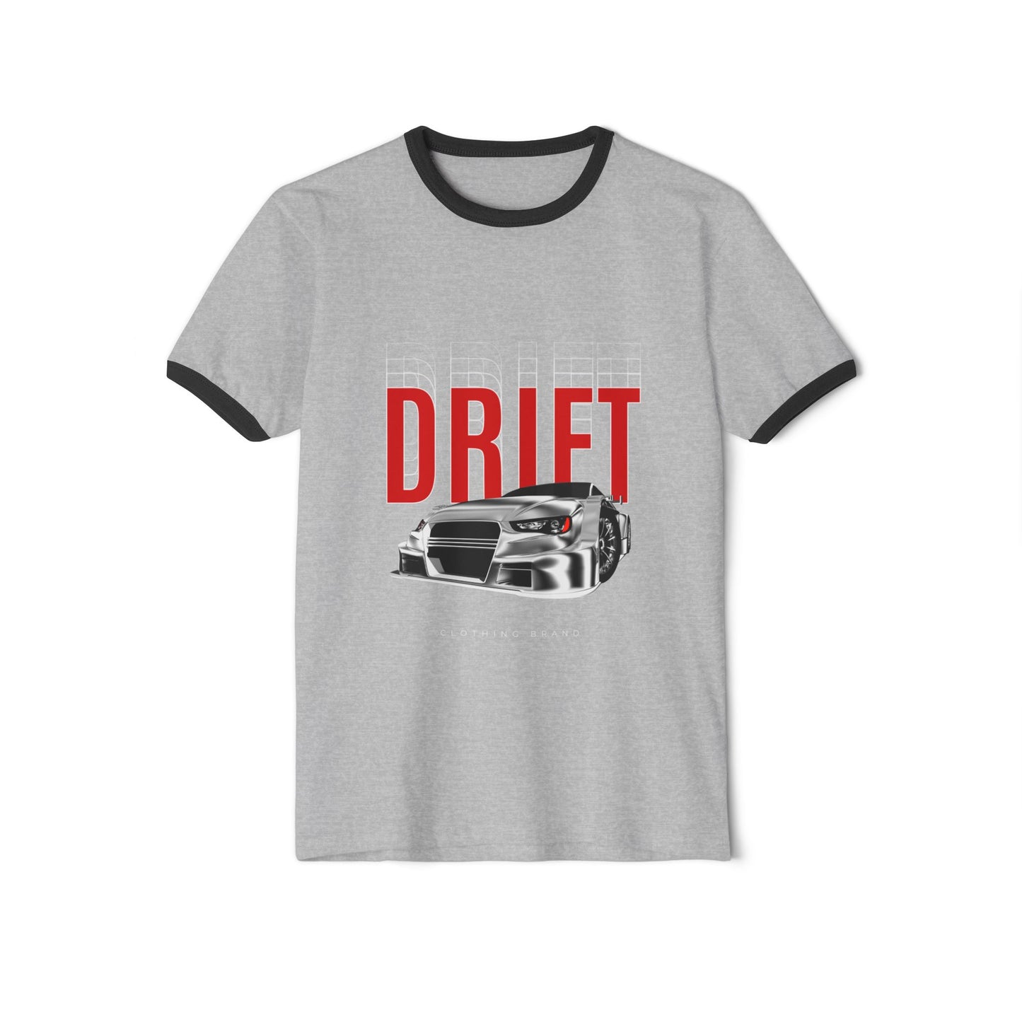 Drift Racing Car Ringer Tee — Vintage Motorsport Drift T‑Shirt