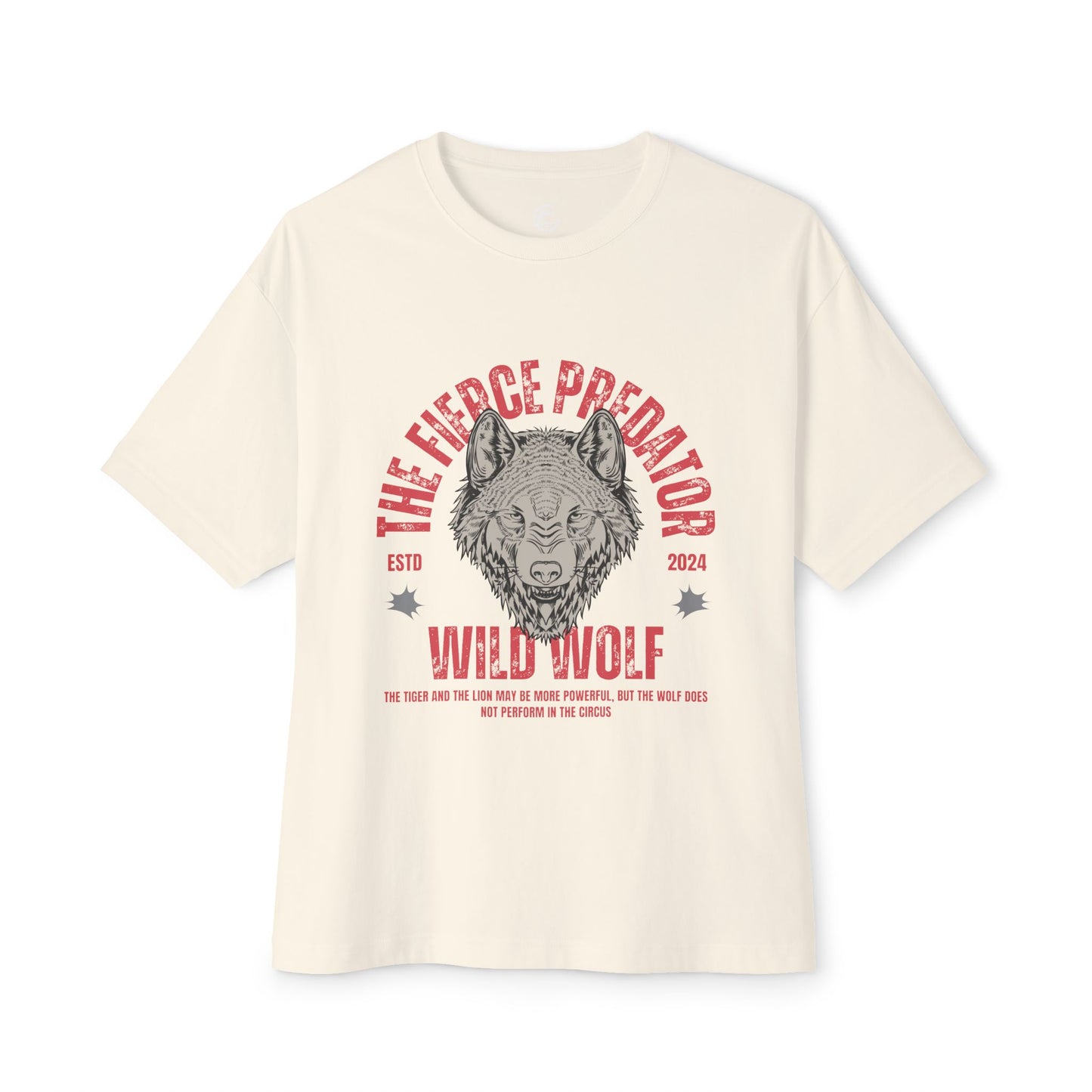 Wild Wolf Tee — 'The Fierce Predator' Graphic T-Shirt