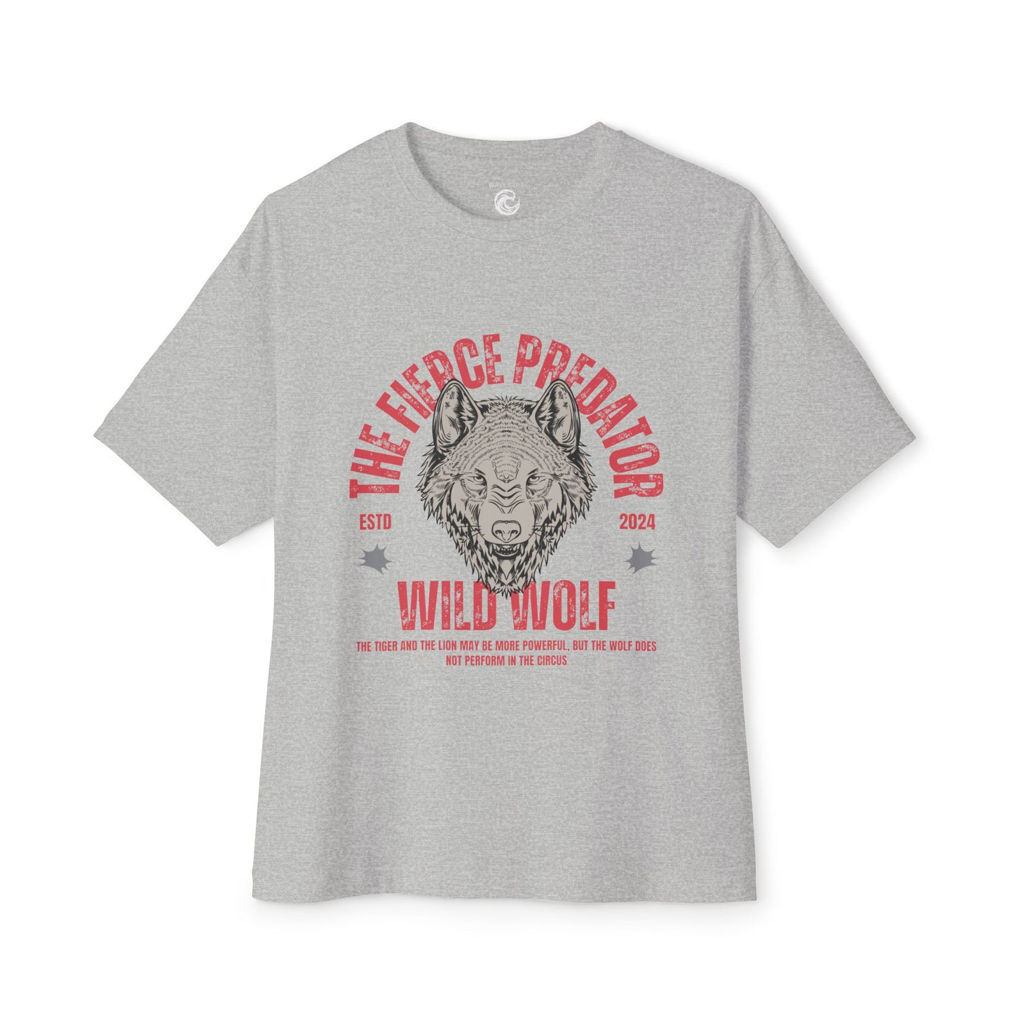Wild Wolf Tee — 'The Fierce Predator' Graphic T-Shirt