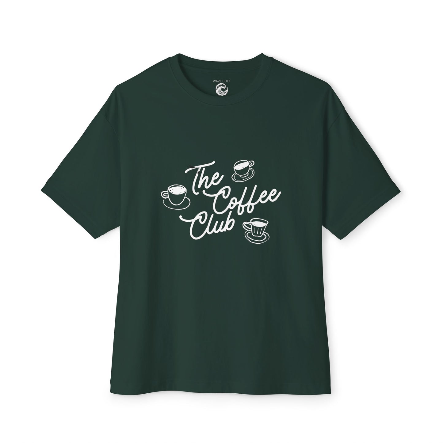 Minimalist Tiny Heart Tee — Oversized Boxy T-Shirt