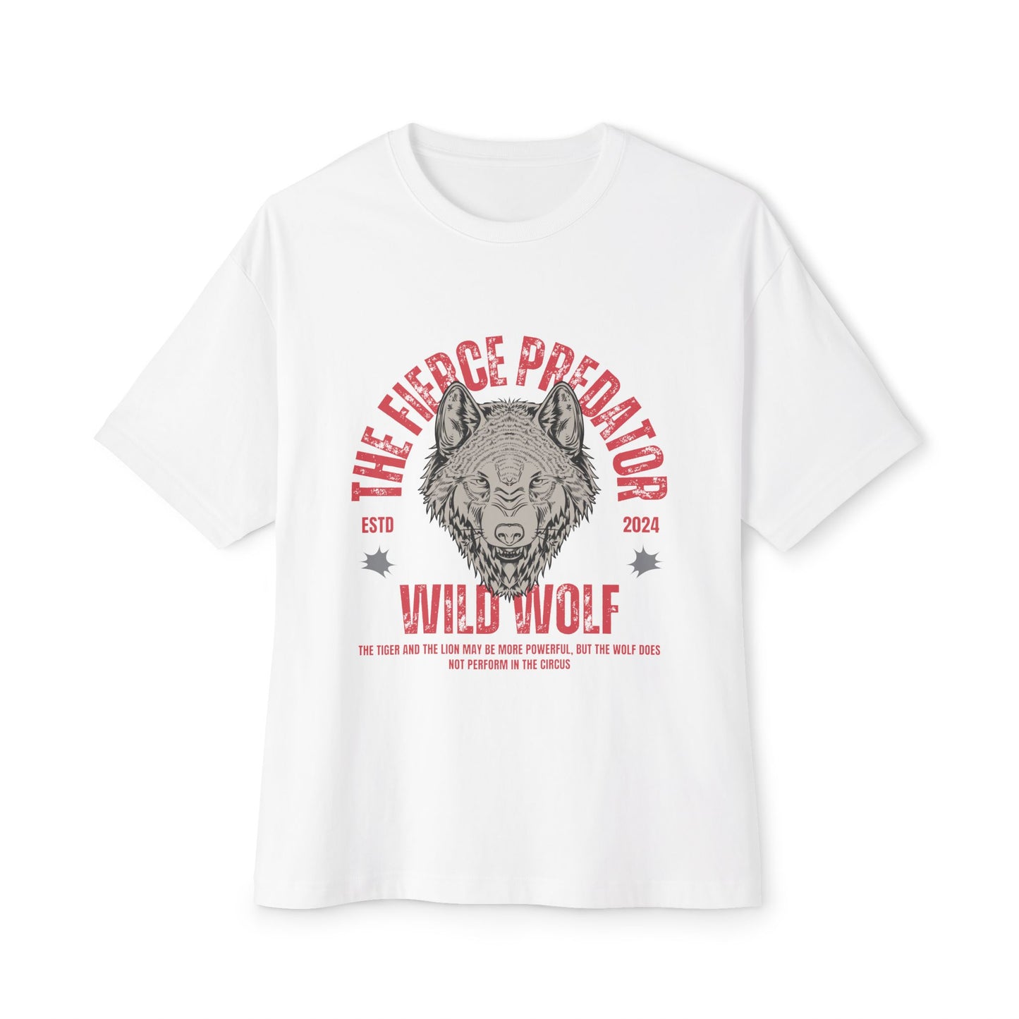Wild Wolf Tee — 'The Fierce Predator' Graphic T-Shirt