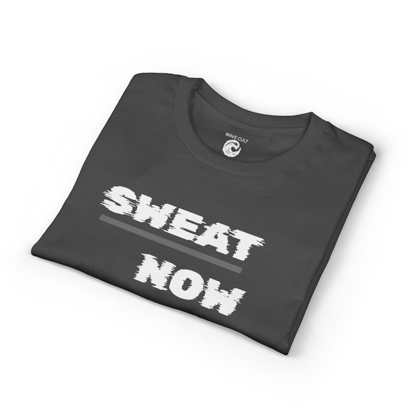 Sweat Now Shine Later T-Shirt – Motivational Gym Tee