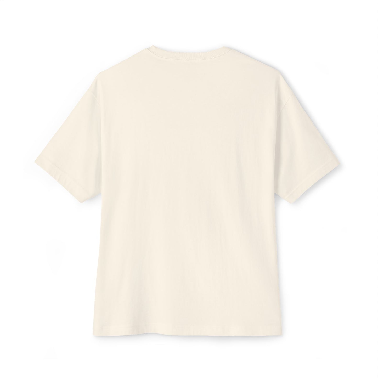 Boxy Tee — Red Bar Yoga Silhouette Graphic